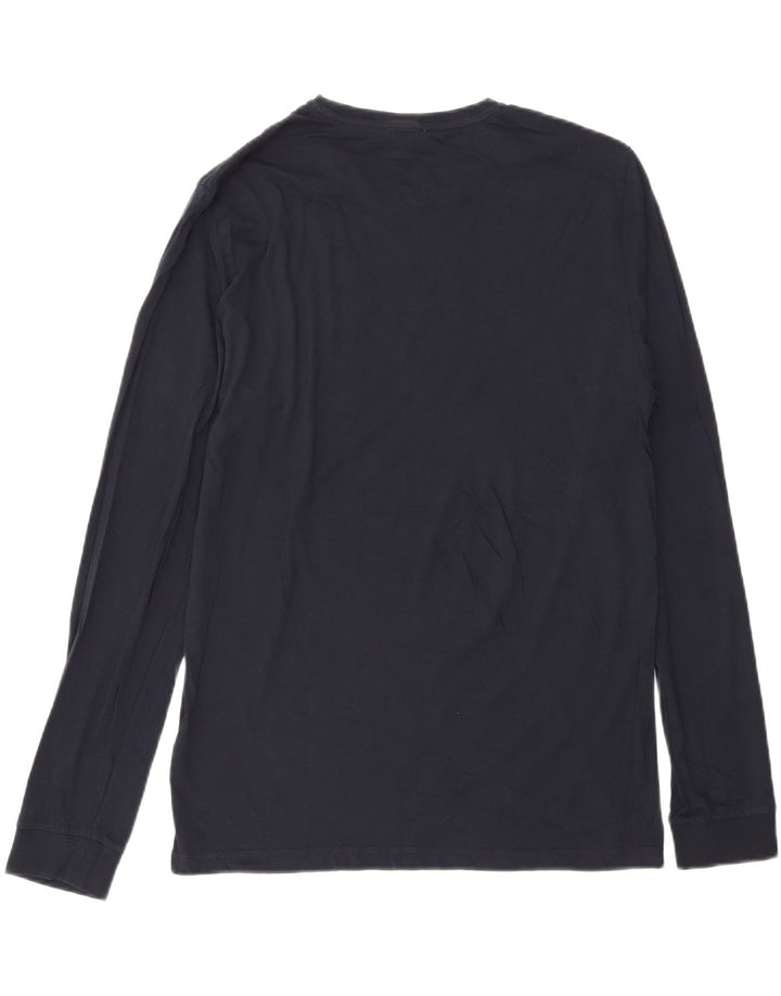 Top pentru bărbați Reiss cu mânecă lungă, XL, bleumarin, bumbac