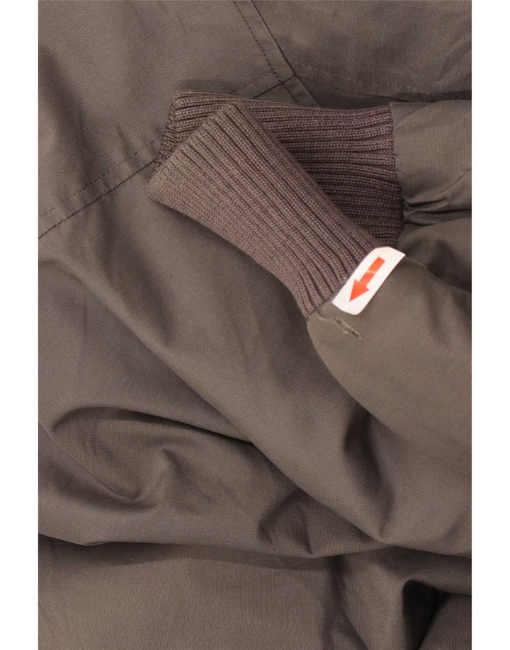 Jachetă bomber căptușită cu glugă pentru bărbați Woolrich UK 40, mare, gri, bumbac