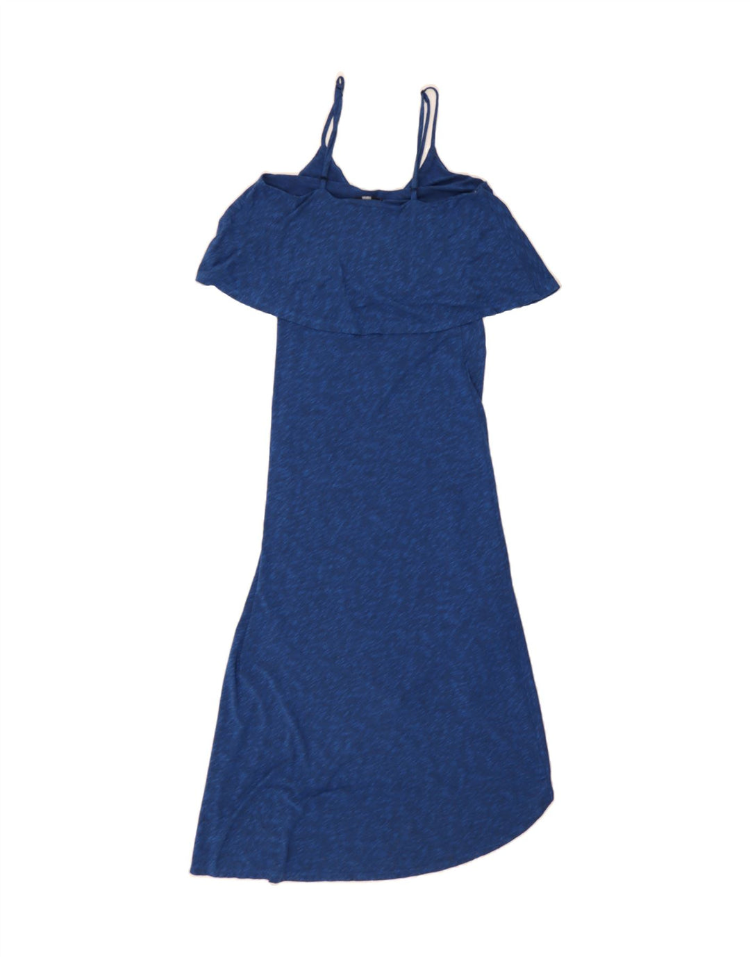 MOSSIMO Womens Sleeveless Asymmetrical Dress UK 12 Medium Blue Flecked Vintage Mossimo and Second-Hand Mossimo from Messina Hembry 