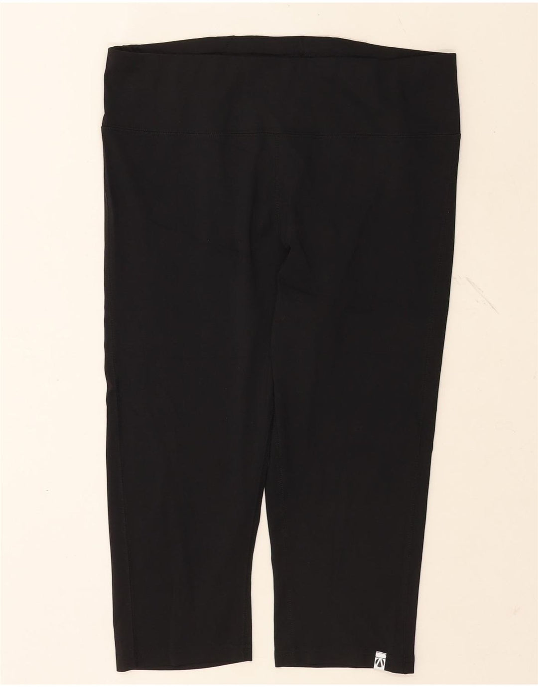 Leggings Capri pentru femei Marks & Spencer UK 16 Poliester negru mare