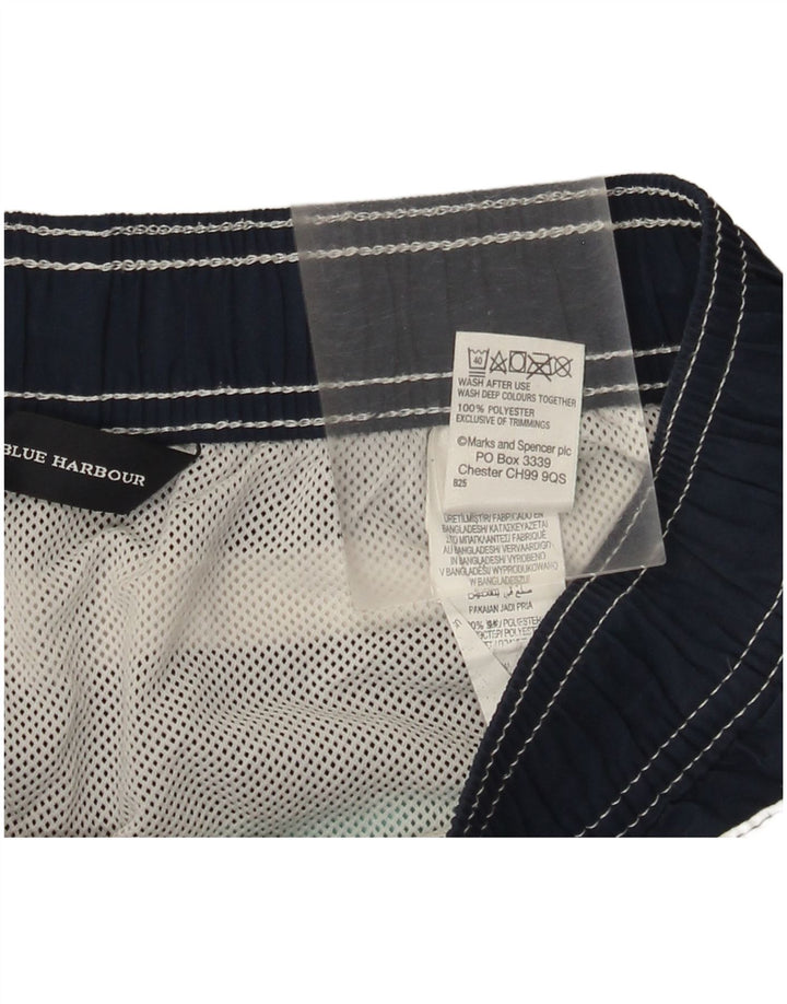 Pantaloni scurți de baie pentru bărbați Marks & Spencer, Blue Harbour, mijlocii, bleumarin