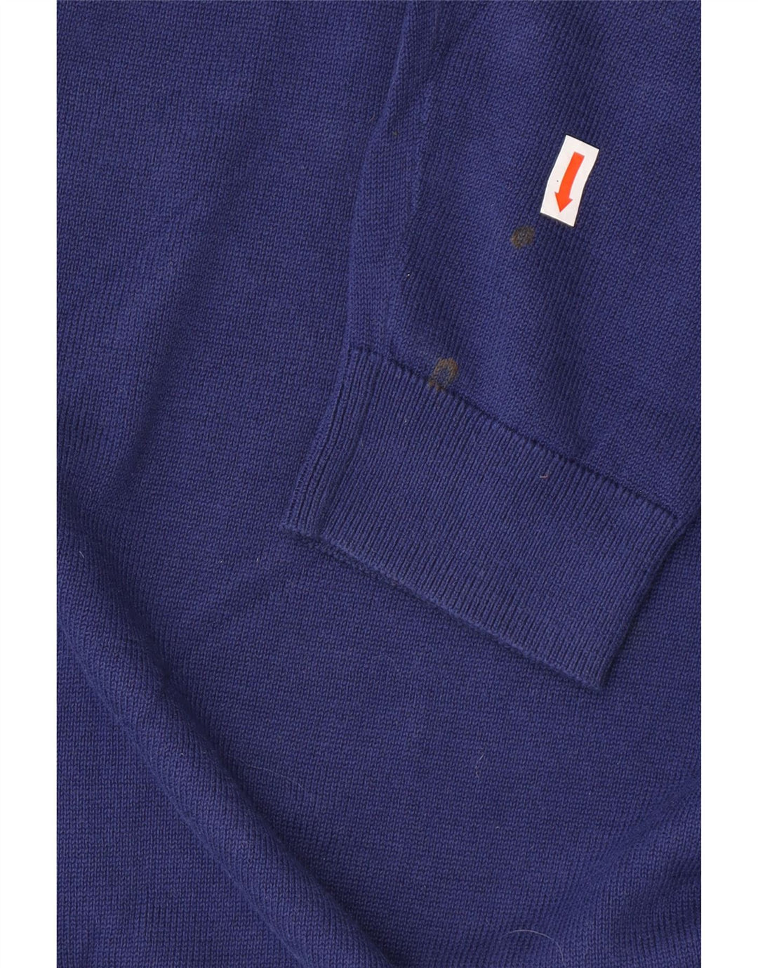 Pulover REISS pentru bărbați, cu decolteu în V, mare, albastru, bumbac