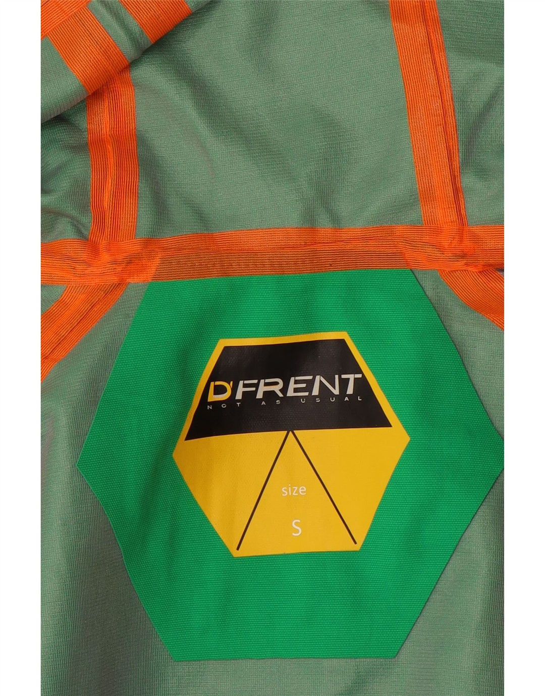 Jachetă de ploaie cu glugă cu glugă D'Frent pentru femei UK 36, color verde, mic