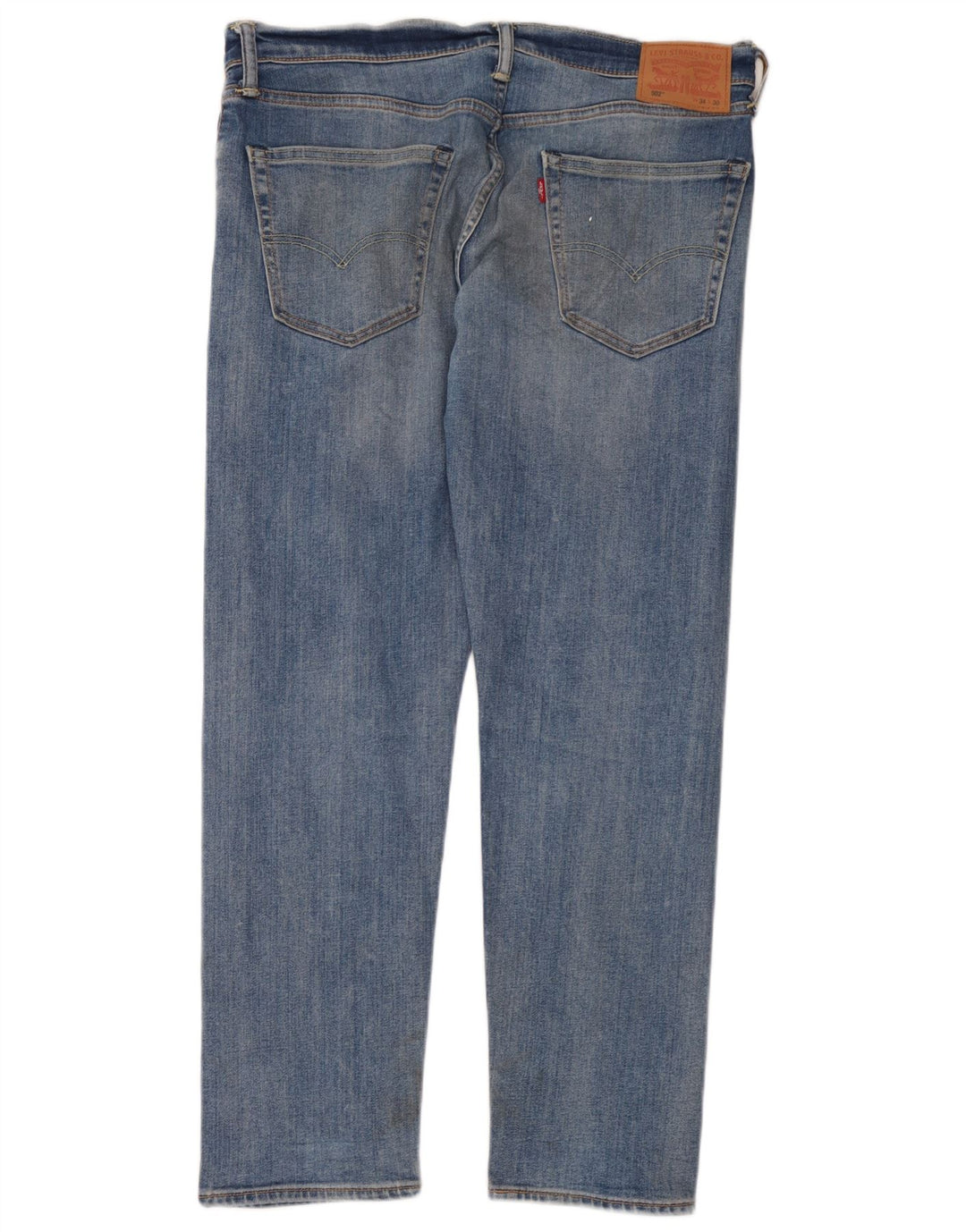 Blugi conici pentru bărbați Levi's 502 W34 L30 Bumbac albastru