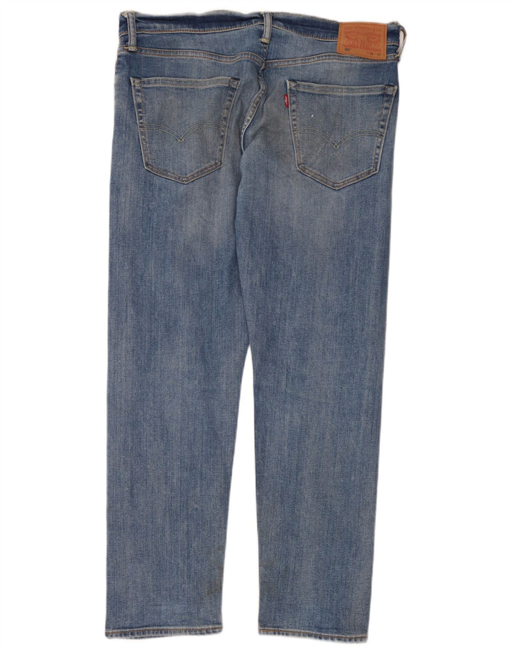 Blugi conici pentru bărbați Levi's 502 W34 L30 Bumbac albastru