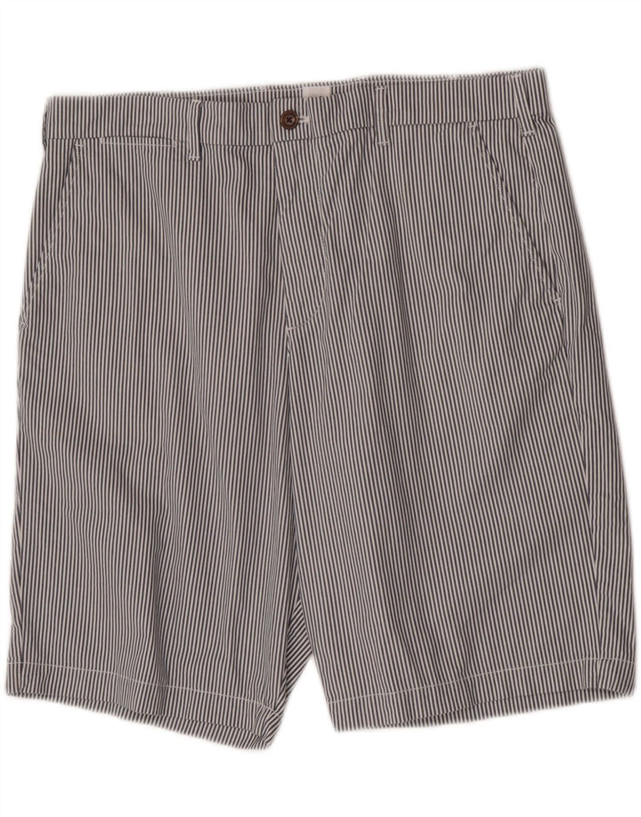 Pantaloni scurți chino pentru bărbați Gap W36, bumbac cu dungi albastre mari