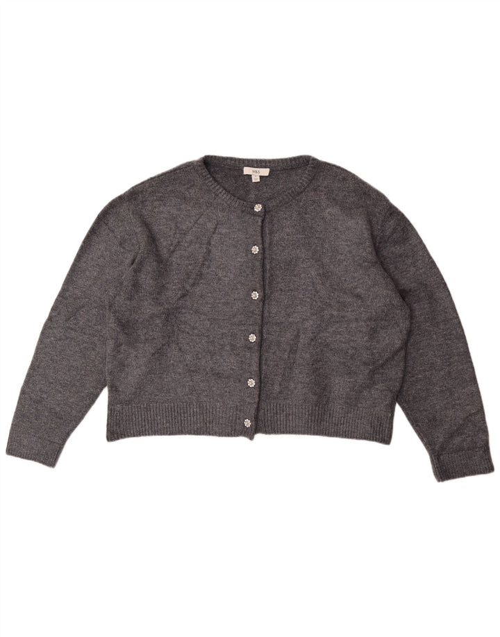 Pulover cardigan supradimensionat pentru femei Marks & Spencer UK 18 XL gri