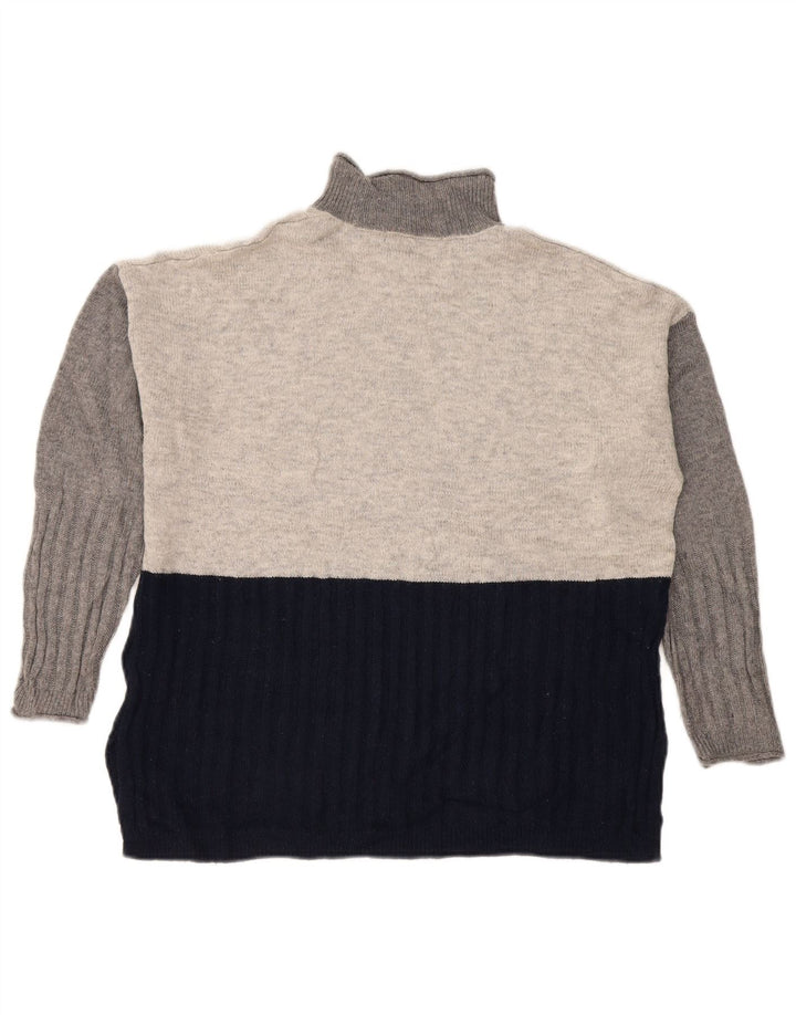 Pulover cu gât țestoasă pentru femei Marks & Spencer UK 14 Medium Bleumarin