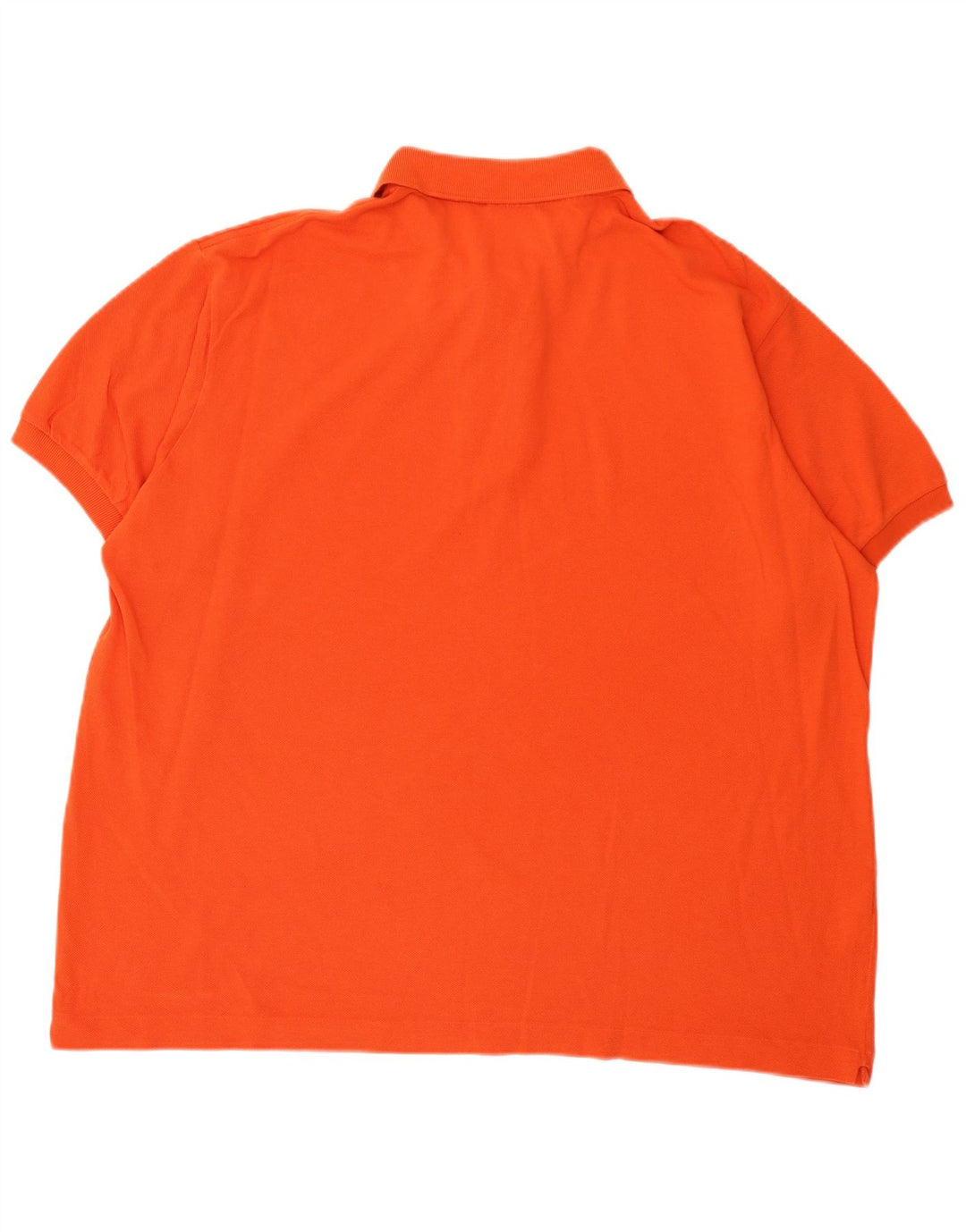 Tricou polo pentru bărbați Lacoste Mărimea 8 3XL Bumbac portocaliu