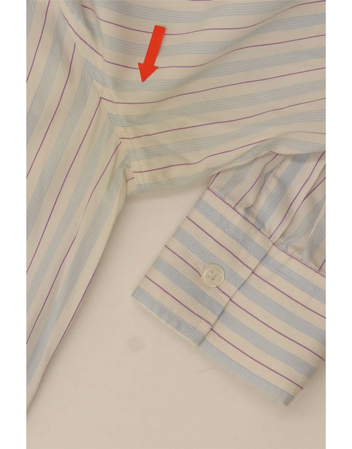 Cămașă Brooksfield pentru femei IT 48 XL Blue Pinstripe Bumbac