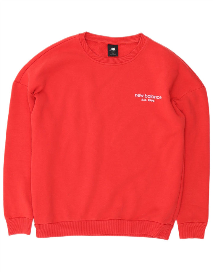 Hanorac pentru bărbați New Balance Jumper Mic Roșu Bumbac