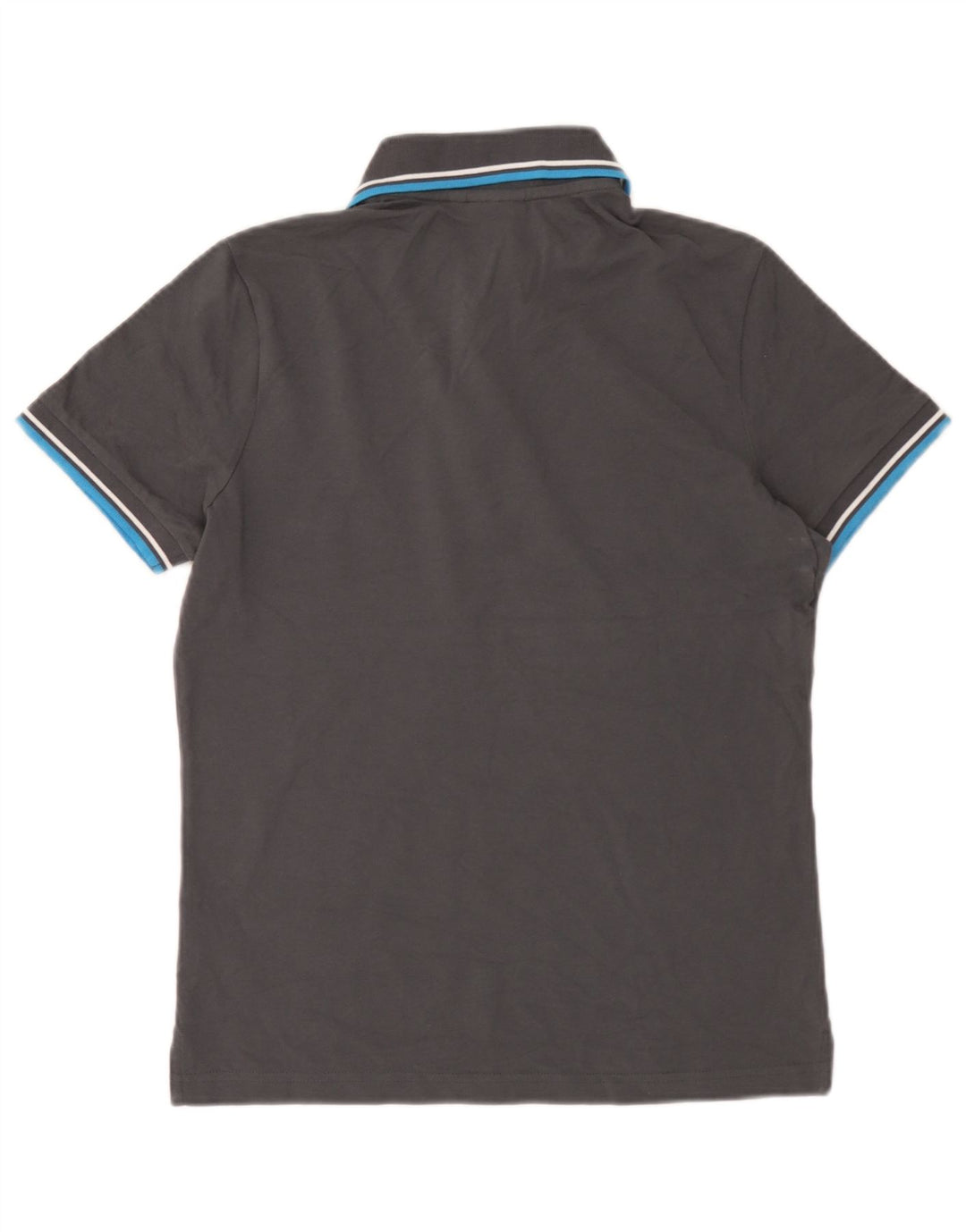 Tricou polo pentru bărbați Diadora, bumbac cu dungi gri mici