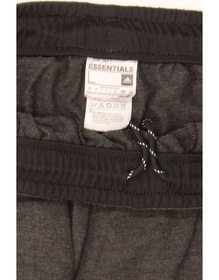 Pantaloni scurți sport adidas Climalite pentru bărbați, bumbac, gri mare