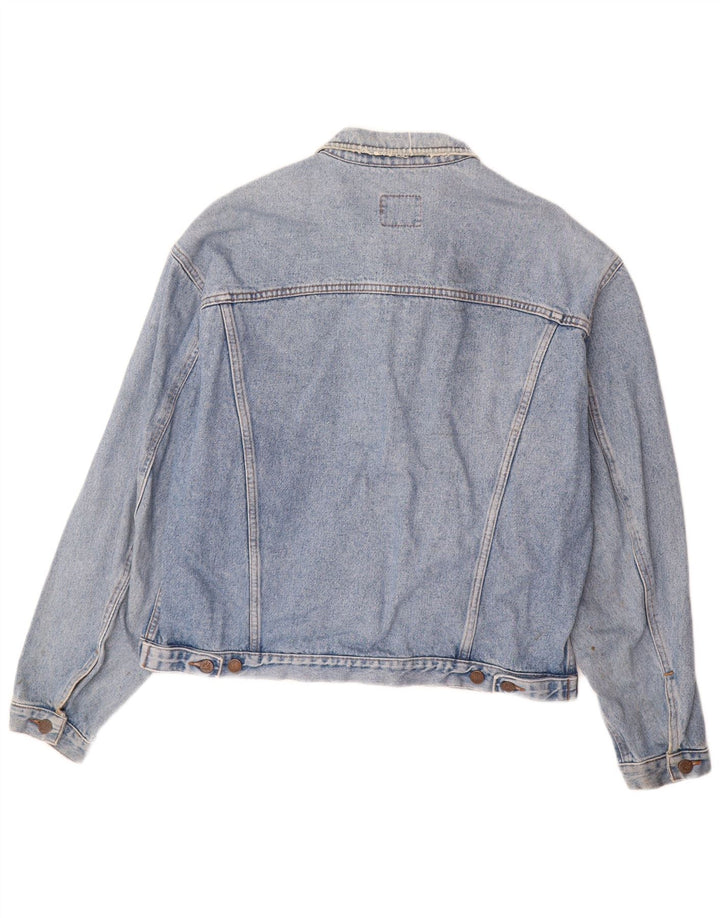 Jachetă de blugi pentru bărbați BENETTON IT 52 XL Bumbac albastru