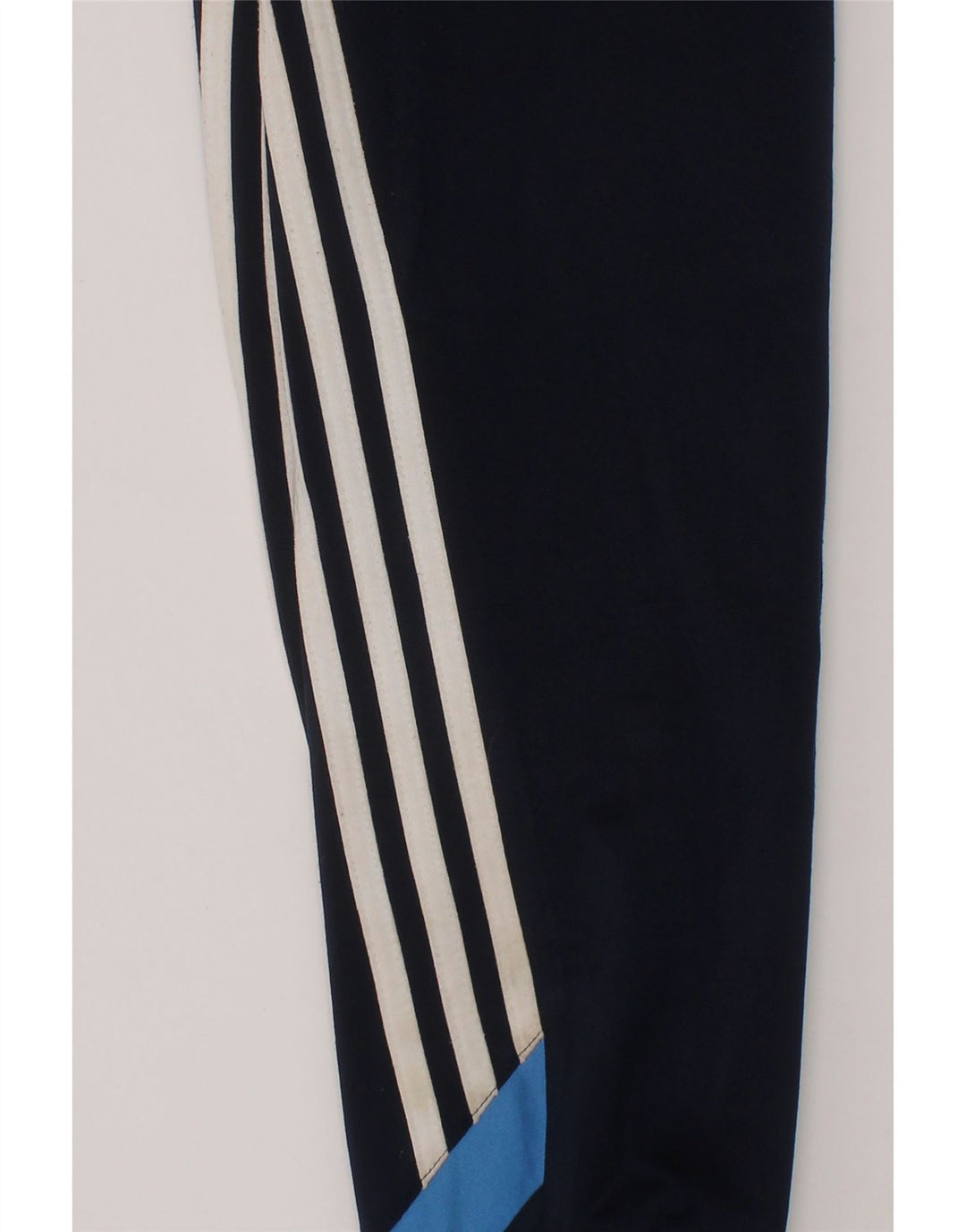 ADIDAS Boys Tracksuit Trousers 9-10 Years  Navy Blue Polyester Vintage Adidas and Second-Hand Adidas from Messina Hembry 