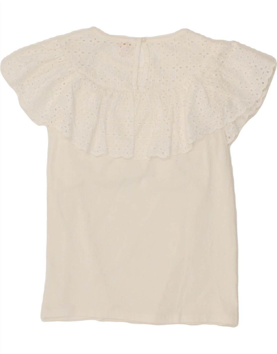 GUESS Girls Blouse Top 15-16 Years White Vintage Guess and Second-Hand Guess from Messina Hembry 
