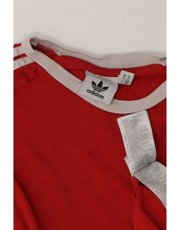 Tricou pentru bărbați Adidas Top Medium Red Bumbac