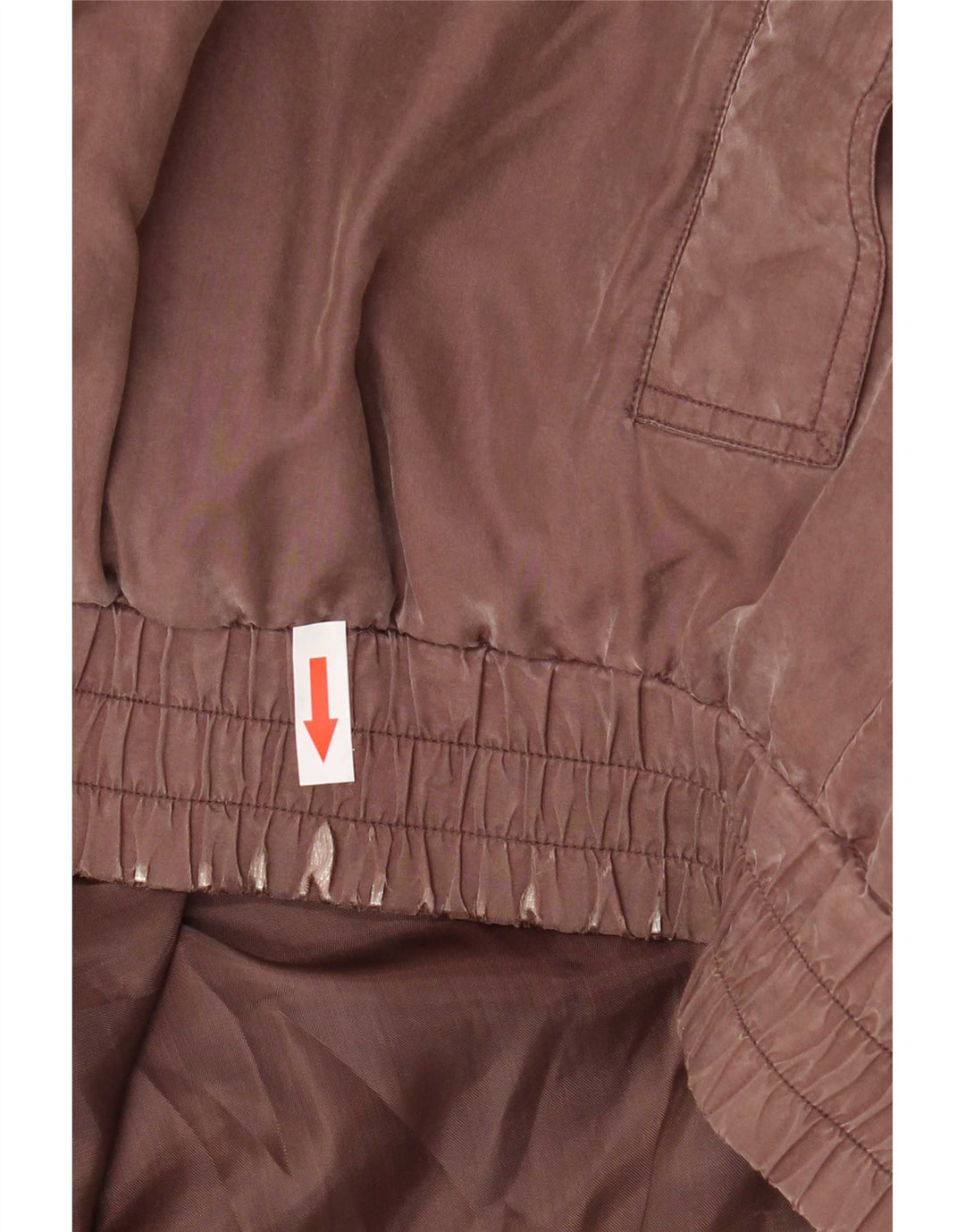 Brugi Bomber Jacket pentru bărbați UK 38 Medium Brown Silk