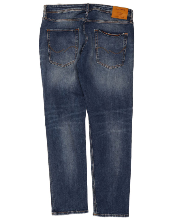 Jack & Jones Mike Tapered Jeans pentru bărbați W36 L32 bumbac albastru