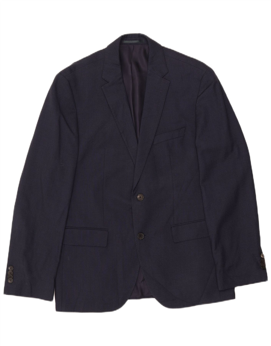 Blazer pentru bărbați HUGO BOSS, cu 2 nasturi, IT 50, mare, bleumarin