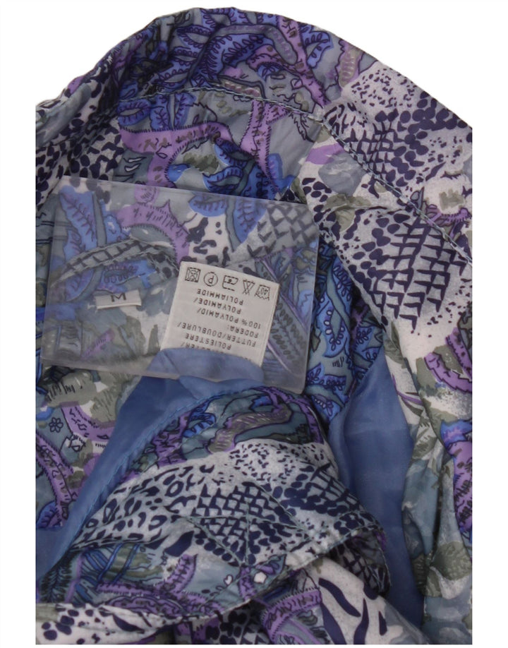 Jachetă bomber cu model abstract pentru femei VINTAGE UK 14 Medium Multicolor