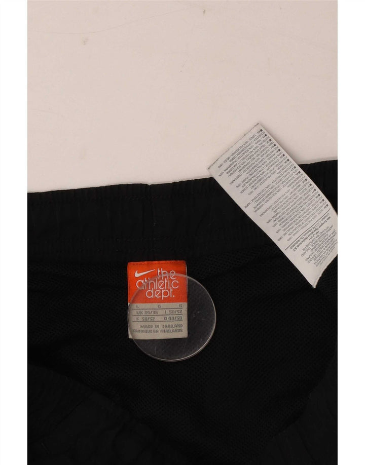 Pantaloni scurți sport grafic Nike pentru bărbați, mari, negru, poliester