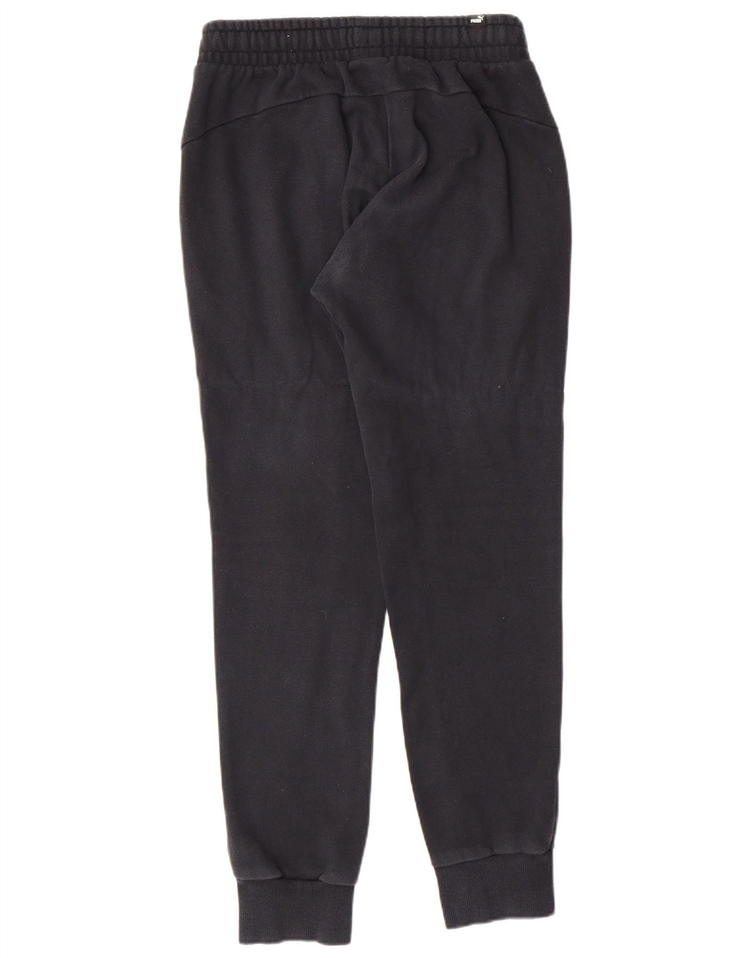 PUMA Mens Tracksuit Trousers Joggers Small  Black Cotton