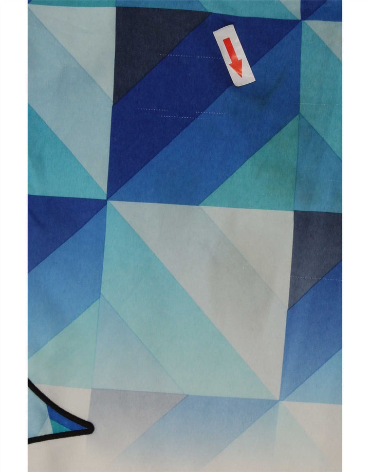 Pantaloni scurți de înot grafic pentru bărbați Hurley, albastru mediu, geometric