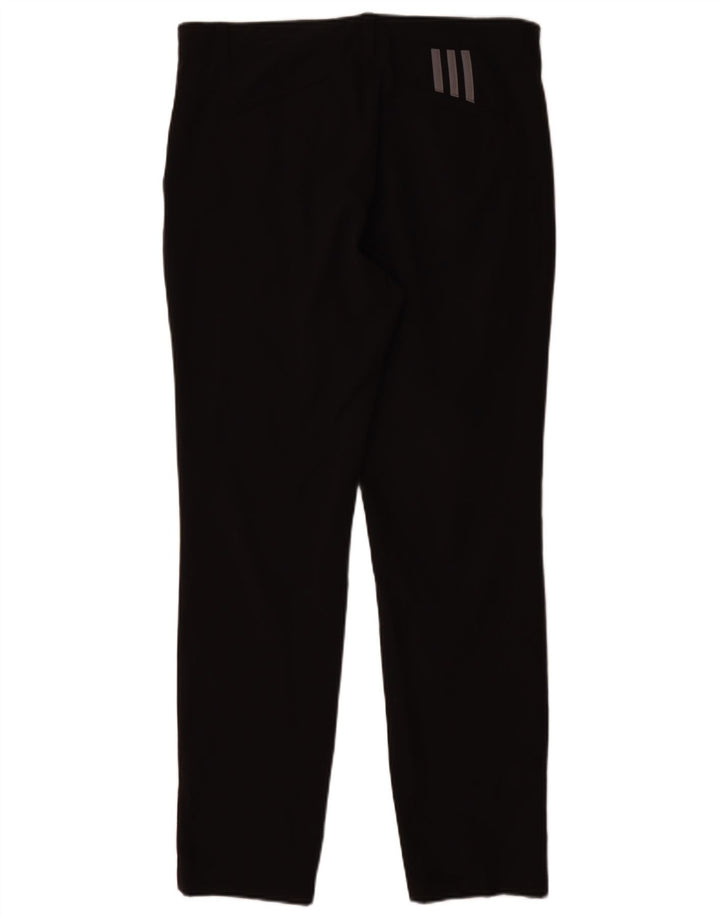 Pantaloni chino subțiri pentru femei Adidas W32 L32 poliester negru