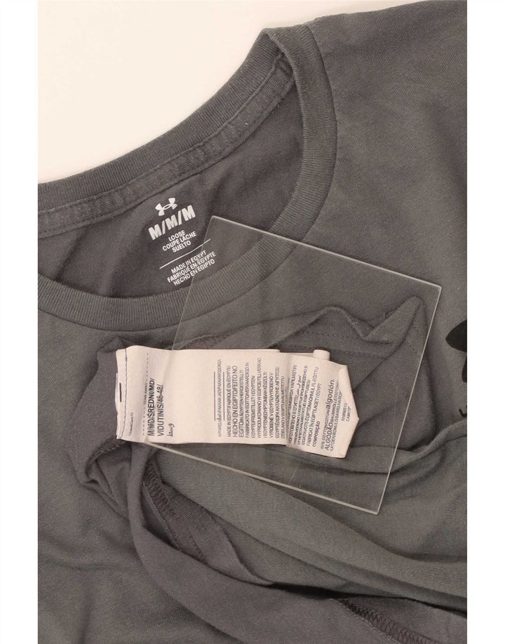 T-shirt pentru bărbați Under Armour Top bumbac gri mediu