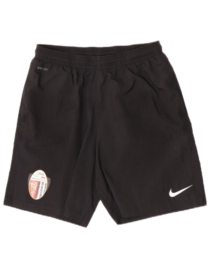 Pantaloni scurți sport Nike Ascoli Calcio 1898 pentru bărbați, mari, negru, poliester