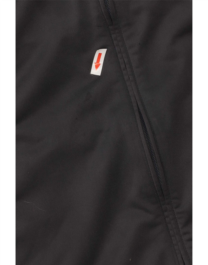 Jachetă de trening cu grafică pentru bărbați Emporio Armani, poliester mare, gri