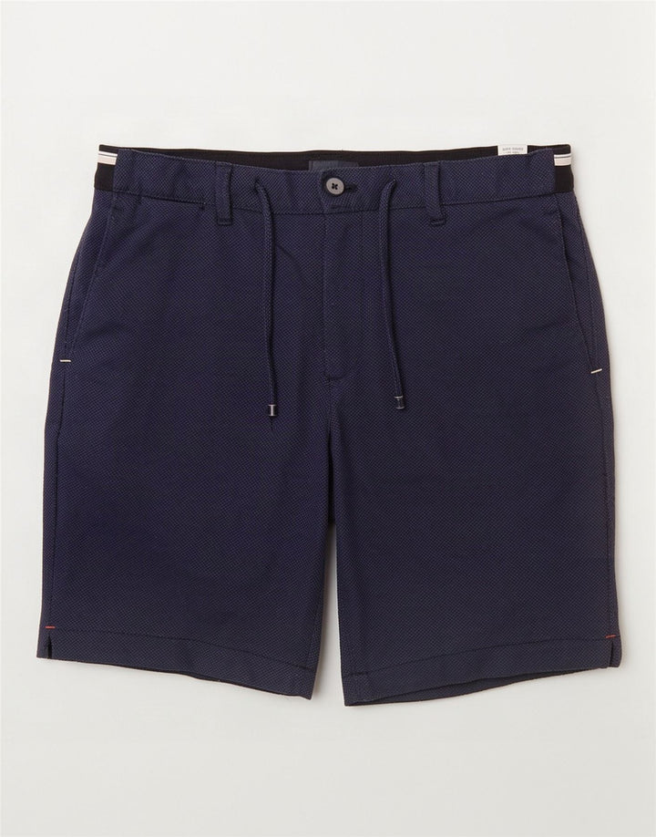 Pantaloni scurți chino pentru bărbați Zara Medium W31 Bleumarin Poliester