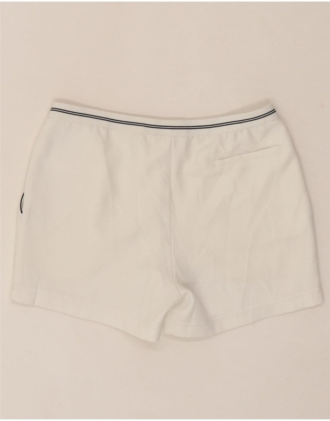 VINTAGE Womens Chino Shorts W30 Medium White Vintage Vintage and Second-Hand Vintage from Messina Hembry 
