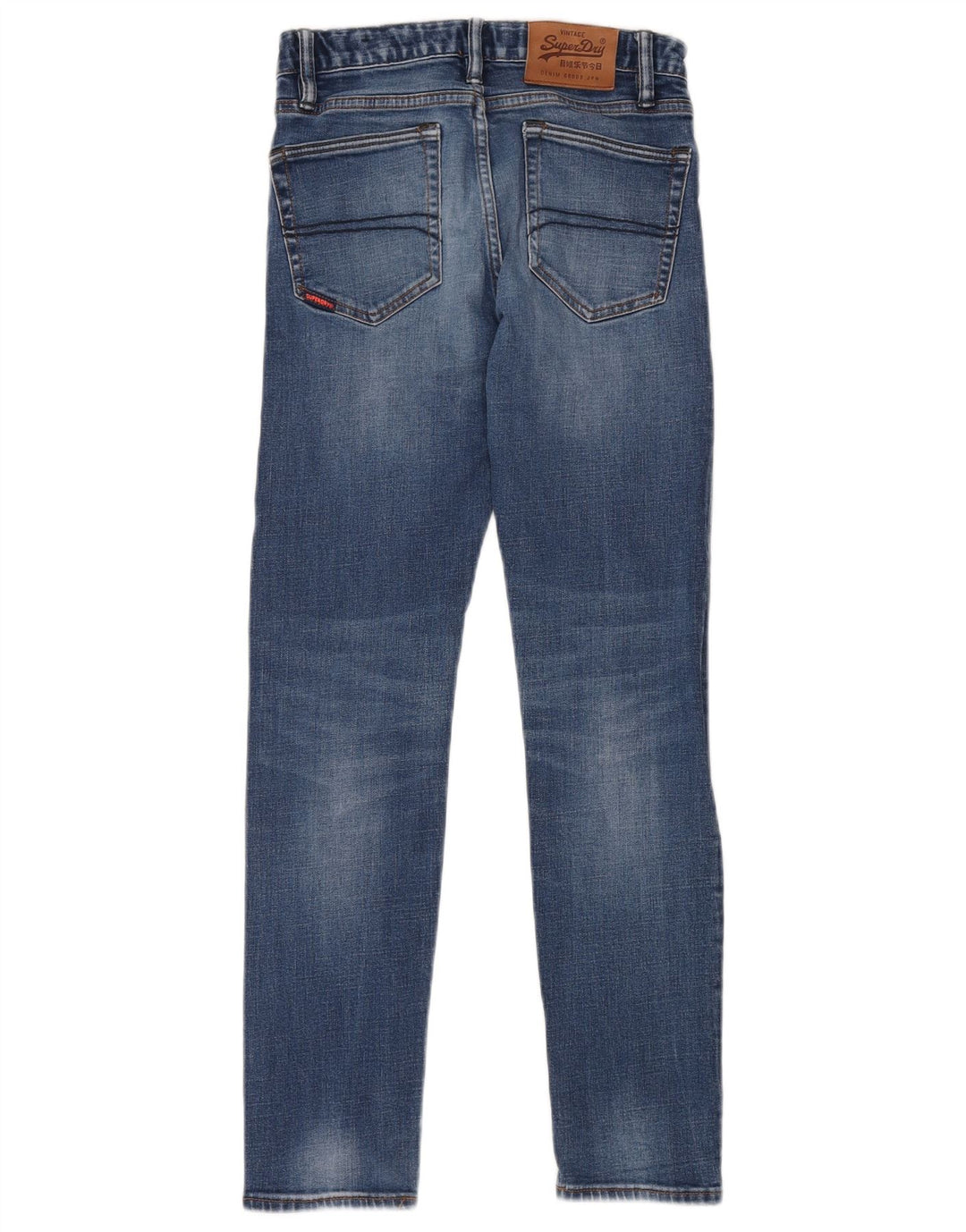 Blugi skinny pentru femei Superdry W28 L32 albastru