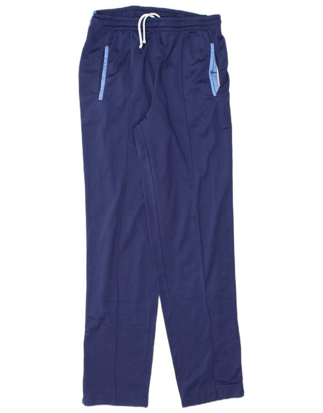 Pantaloni de trening grafic Asics pentru bărbați, poliamidă, albastru, mediu