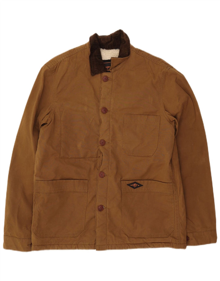 Jachetă de vânt pentru bărbați Superdry UK 36 Poliester maro mic
