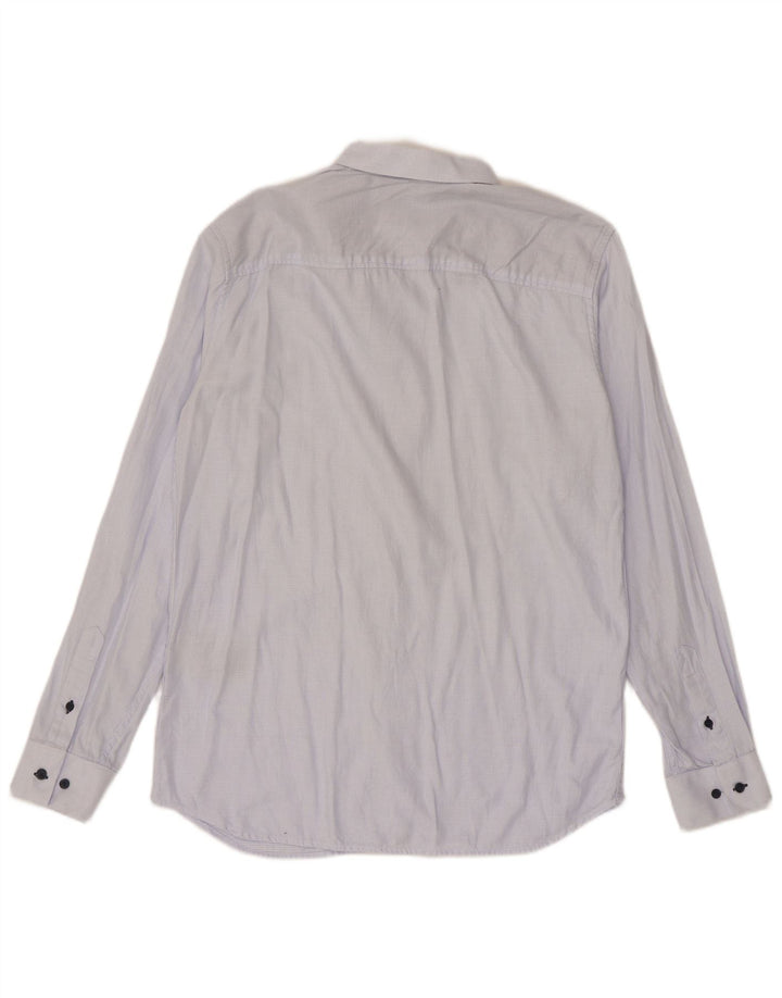 Cămașă Jack & Jones pentru bărbați, mărimea 42, mare, albastru, din bumbac