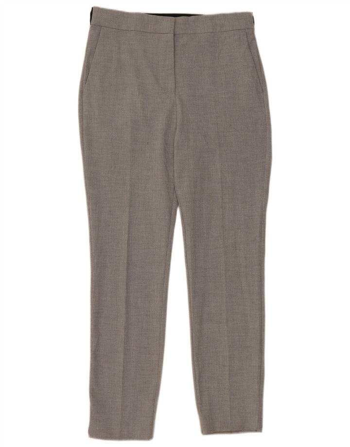 Pantaloni chino conici pentru femei Zara Mediu L30 L28 Poliester gri