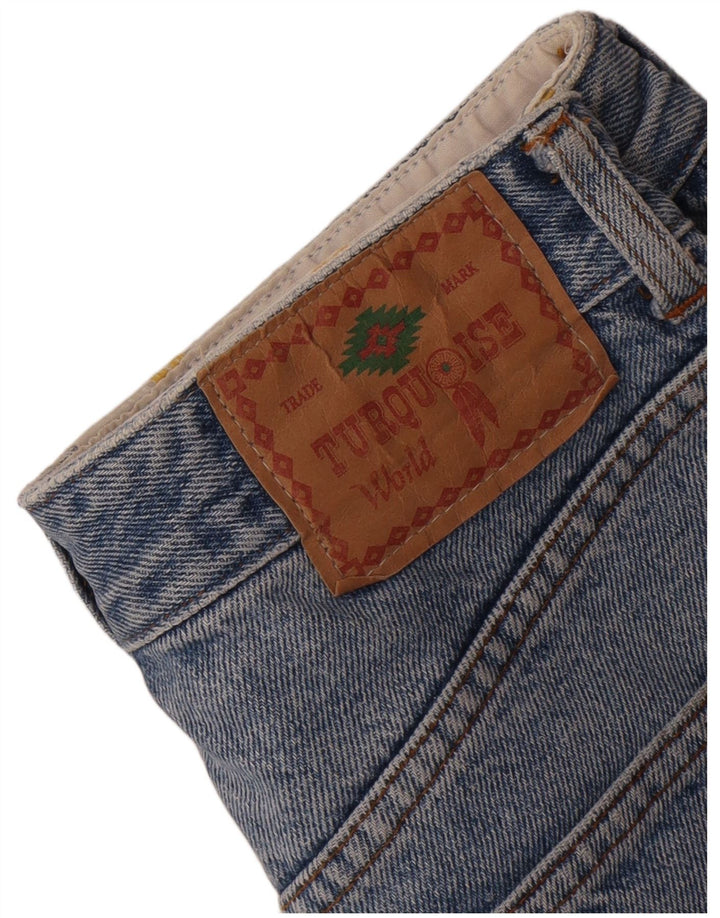 Pantaloni scurti din denim vintage pentru femei W26 Small Blue