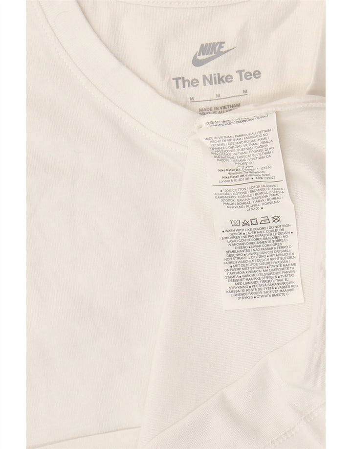 Tricou Bărbați NIKE Top Medium Alb Bumbac