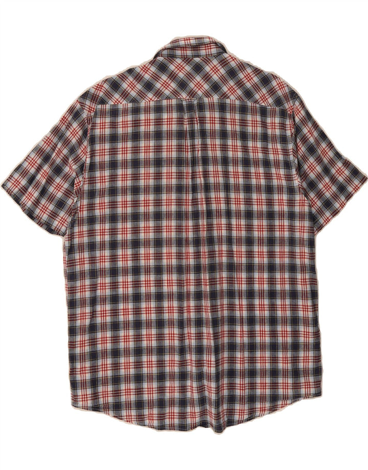 PACO Mens Short Sleeve Shirt 2XL Multicoloured Check Cotton Vintage Paco and Second-Hand Paco from Messina Hembry 