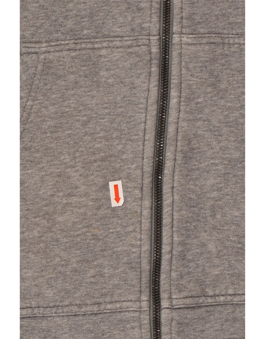 NIKE Mens Zip Hoodie Sweater Medium Grey Cotton Vintage Nike and Second-Hand Nike from Messina Hembry 