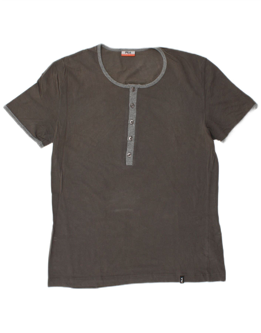 Tricou Bărbați FILA Top XL Bumbac Gri