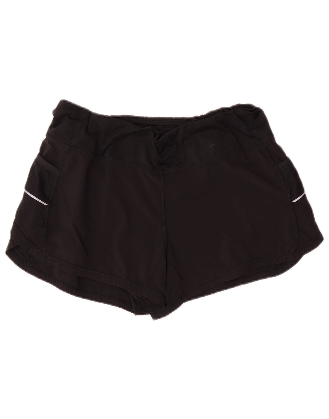 Pantaloni scurti sport pentru femei ATHLETA UK 12 Poliester mediu negru
