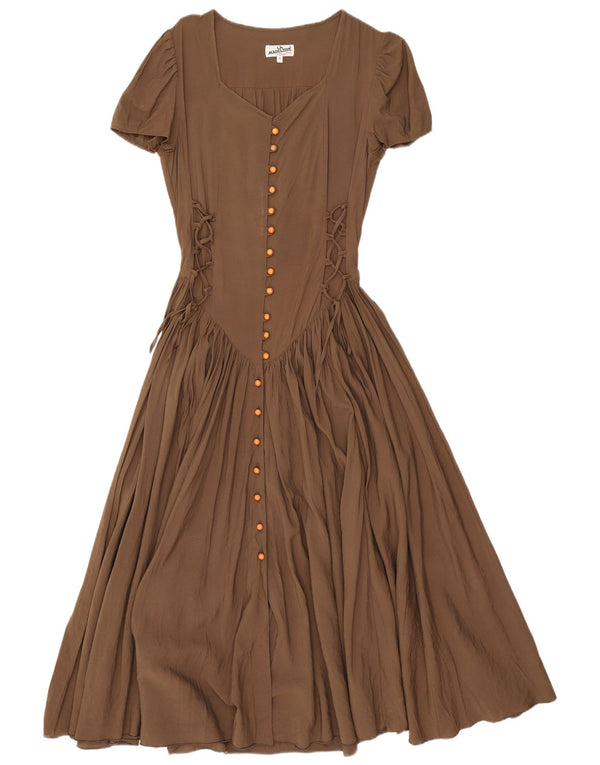 Rochie maxi pentru femei La Madeleine UK 14 mare maro