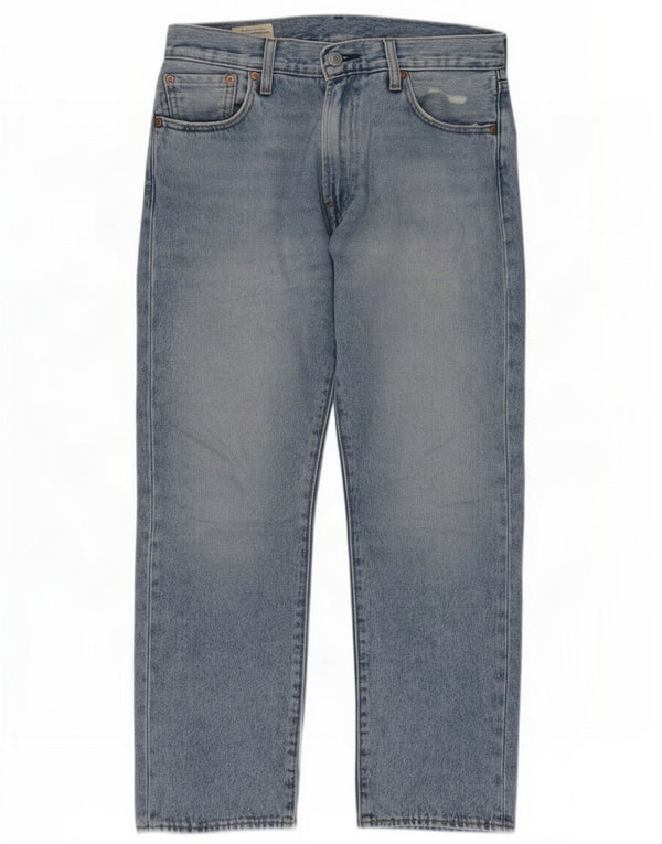Blugi drepți Levi's 551 Loose Fit W29 L26 Bumbac albastru