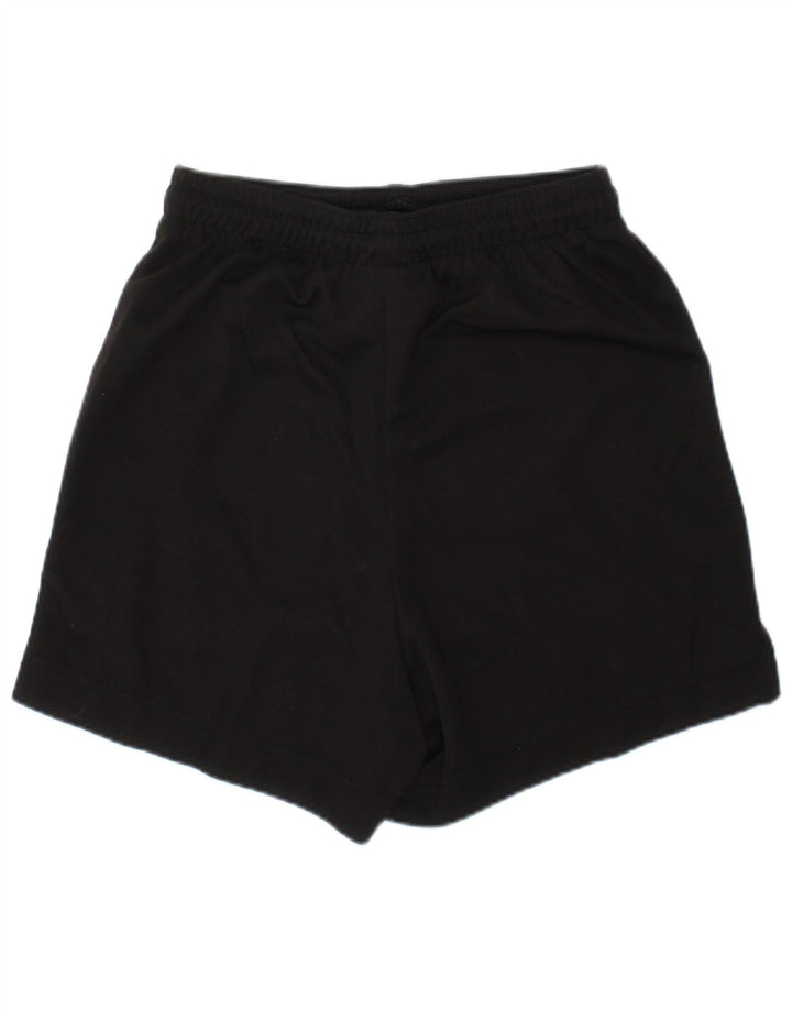 Pantaloni scurti sport grafic Puma fete 7-8 ani negru poliester sport