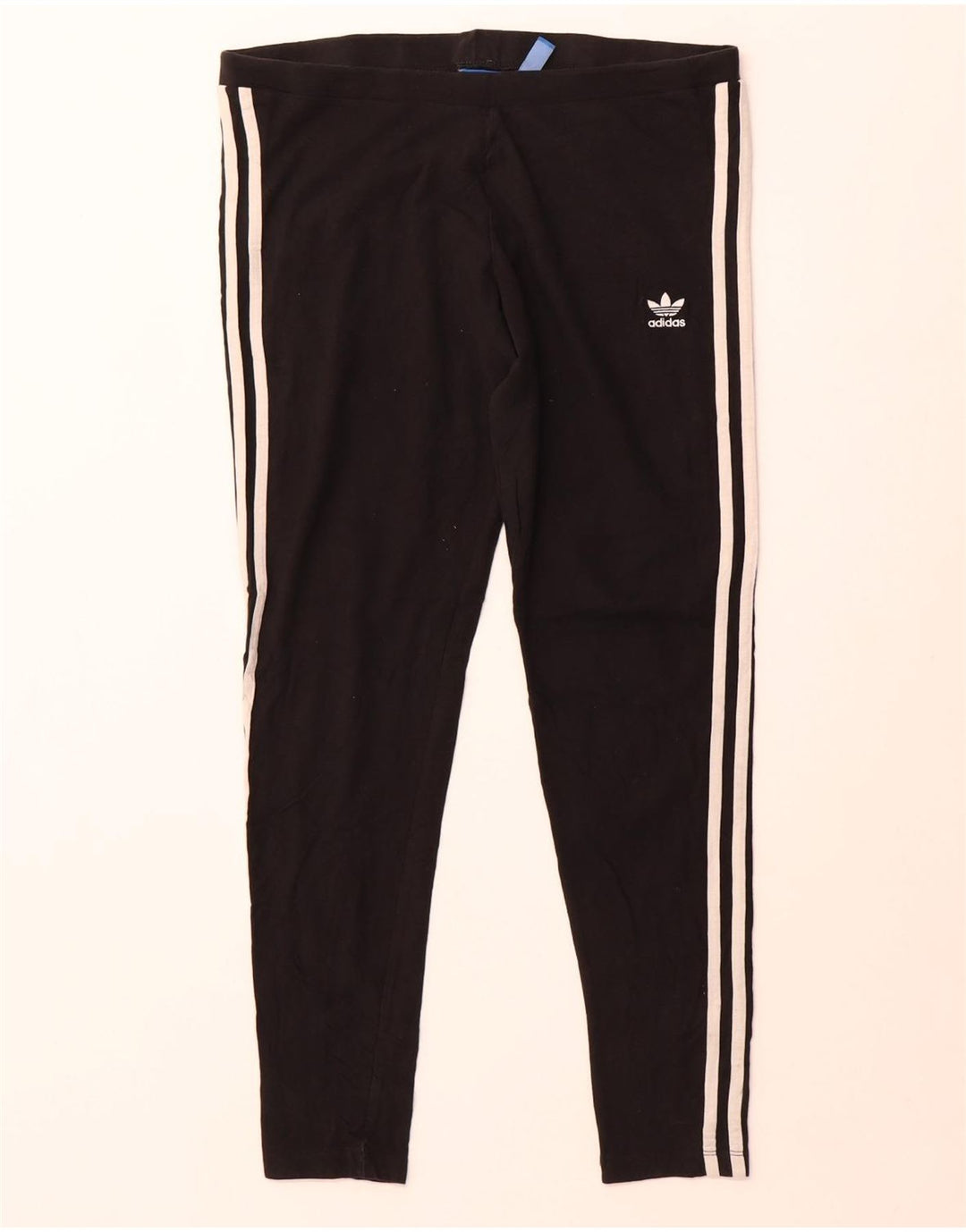 Leggings pentru femei Adidas UK 18 XL bumbac negru