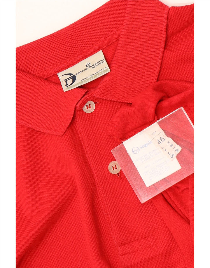 SERGIO TACCHINI Tricou Polo Bărbați IT 46 Bumbac Roșu Mic